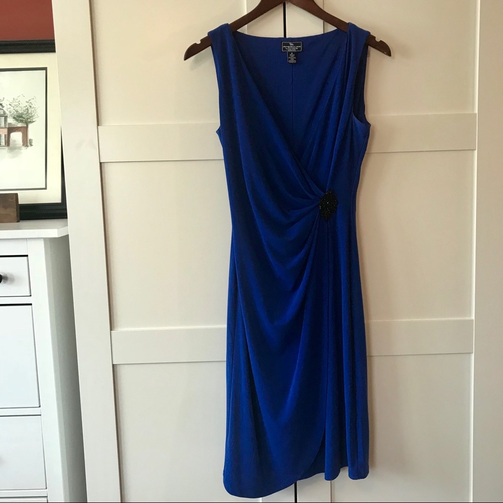 Blue dress